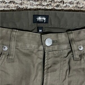 Stüssy Pants Slim Olive/Brown